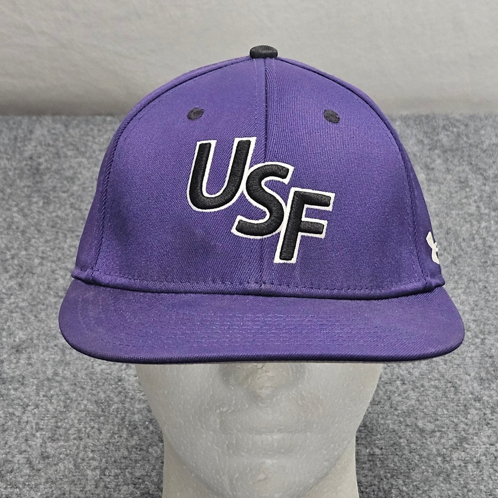 University of Sioux Falls Hat Mens 7 1/4 Purple Under Armour NSIC On‎ Field Cap